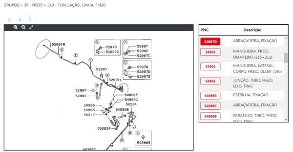 Abraçadeira Tubulação Freio L200 Pajero Sport Mb151280 - Image 3