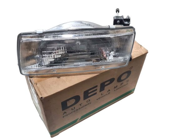 Farol Nissan Sentra 91/92 Le Depo 3151101l Vidro - Image 3