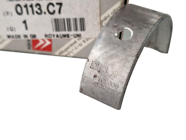 Bronzina Mancal -0,30 E708666 Citroen C3 C4 Xsara 0113.c7 - Imagem 3