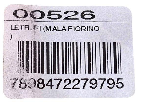 Emblema Tampa Tras Fiorino 88/93 Preto/cinza 23x5,5cm 00526 - Imagem 6