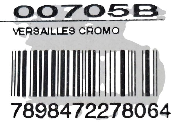 Emblema Versailles 94/96 Preto/cromo 00705b - Imagem 5