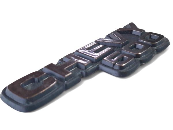 Emblema Chevy 500 83/95 Preto/cromo 00117b - Imagem 4
