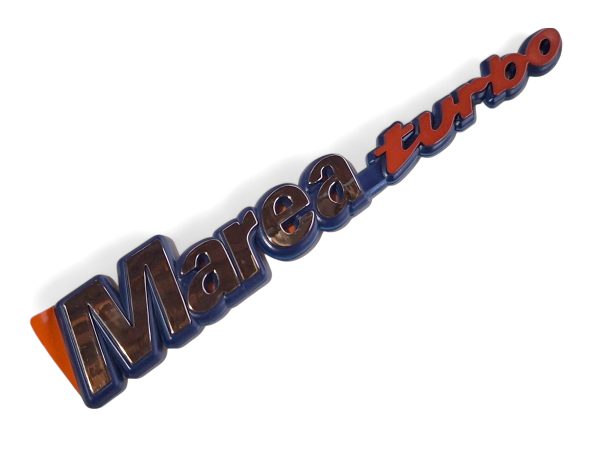 Emblema Marea Turbo 98/01 Azul/cromo 00567a - Imagem 2