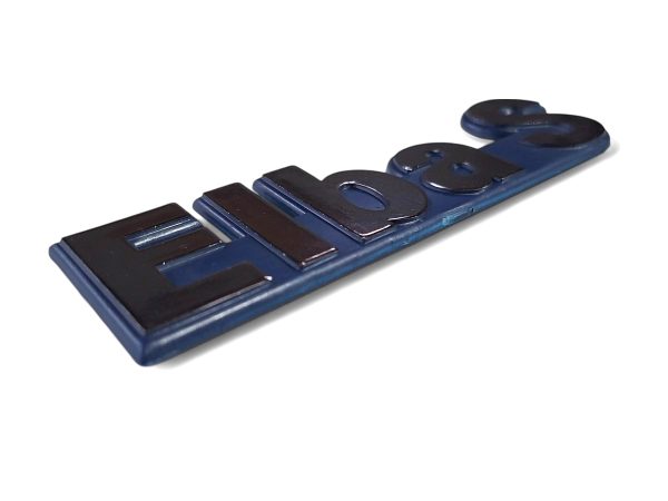 Emblema Elba S 87/93 Azul/cromo 00520a - Imagem 5