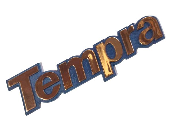 Emblema Tempra Ouro 93/94 Azul/dourado 00523a/d - Imagem 2