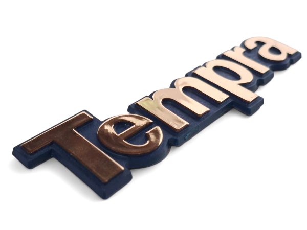 Emblema Tempra Ouro 93/94 Azul/dourado 00523a/d - Imagem 3