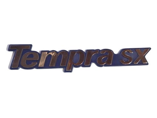 Emblema Tempra Sx 92/99 Azul/cromo 00549ab