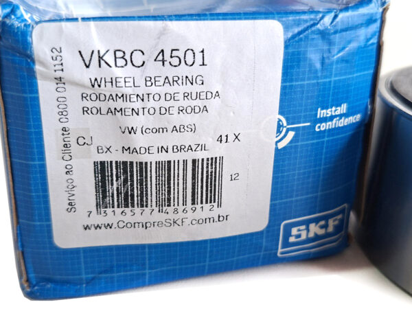 Rolamento Roda Dianteiro Gol Saveiro Voyage C/ Abs Vkbc 4501 - Imagem 2