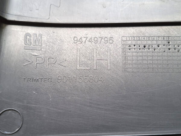 Acabamento Moldura Coluna Le S10 12/20 94749795 - Imagem 5