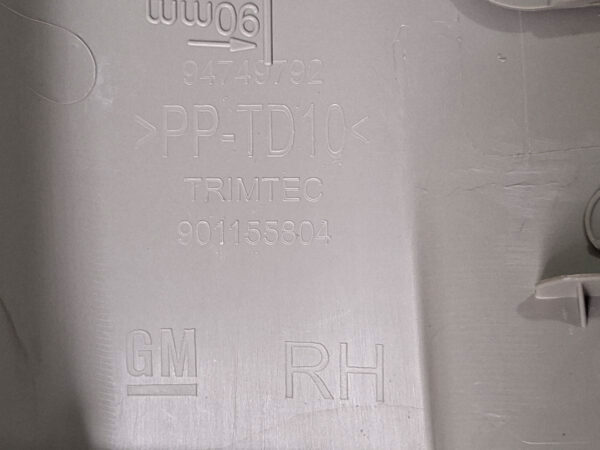 Acabamento Moldura Coluna LD S10 12/17 94749792 - Imagem 5