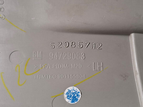 Acabamento Moldura Coluna LE S10 21/22 94729083 - Imagem 5