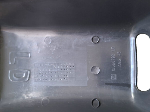 Acabamento Moldura Coluna LD S10 01/11 15668792 - Imagem 6