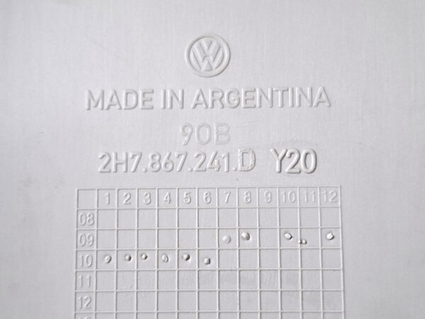 Acabamento Moldura Coluna LE Amarok 11/15 2H7867241D - Imagem 5
