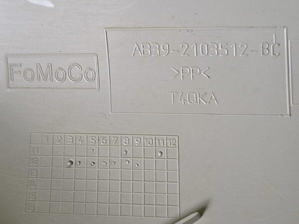 Acabamento Moldura Coluna LD Ranger 13/16 AB392103512BC - Imagem 5