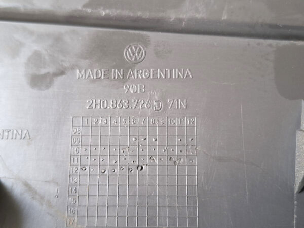 Acabamento Moldura Soleira LD Amarok 11/15 2h0863726D - Imagem 5