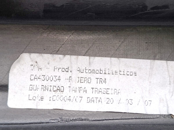 Acabamento Moldura Soleira Tras Pajero TR4 08/15 CA430034 - Imagem 5