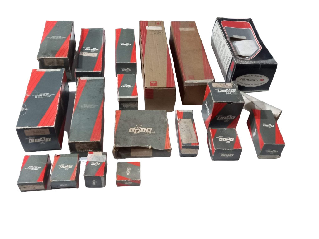 Lote De Adesivo Antigo Fiat