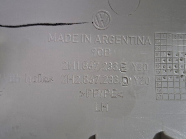 Acabamento Moldura Coluna Le Amarok 11/15 2H1867233E - Imagem 5