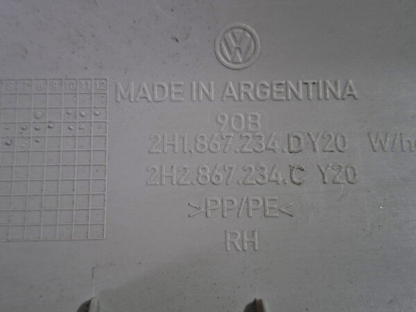Acabamento Moldura Coluna LD Amarok 11/20 2h1867234D - Imagem 5