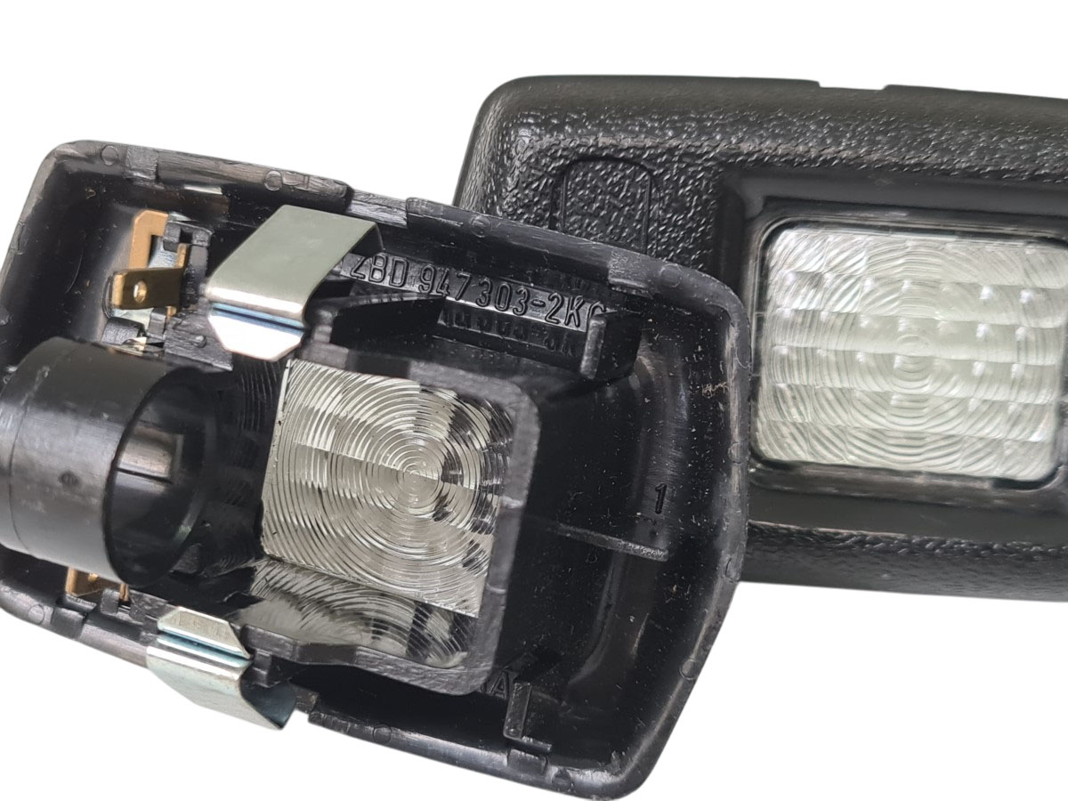 Luz Teto Cortesia Santana Arteb 84/91 Zbd947303 Incompleto - Imagem 2