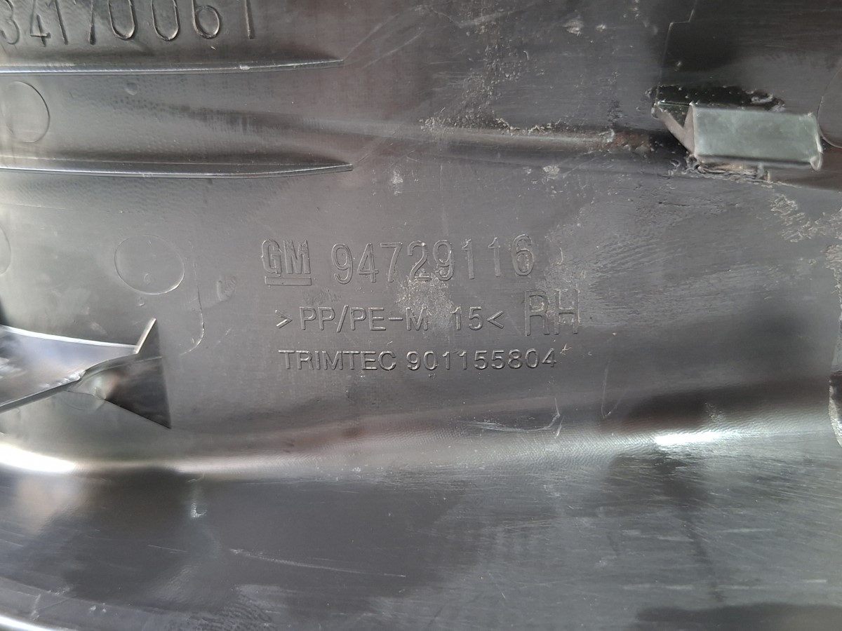 Soleira Porta T/ld Trailblazer 15/16 94729116 Preto - Imagem 5