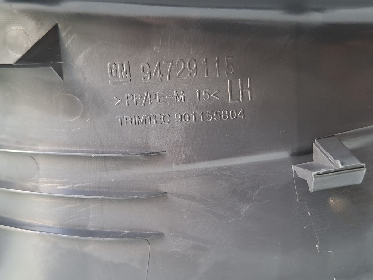 Soleira Porta T/le Trailblazer 15/16 94729115 Cinza-escuro - Imagem 5