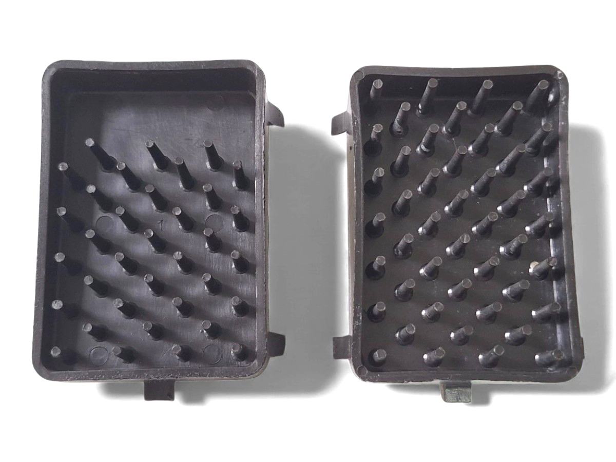 Par Batente Para-choque Traseiro Fiat Tipo 93/97 7631306