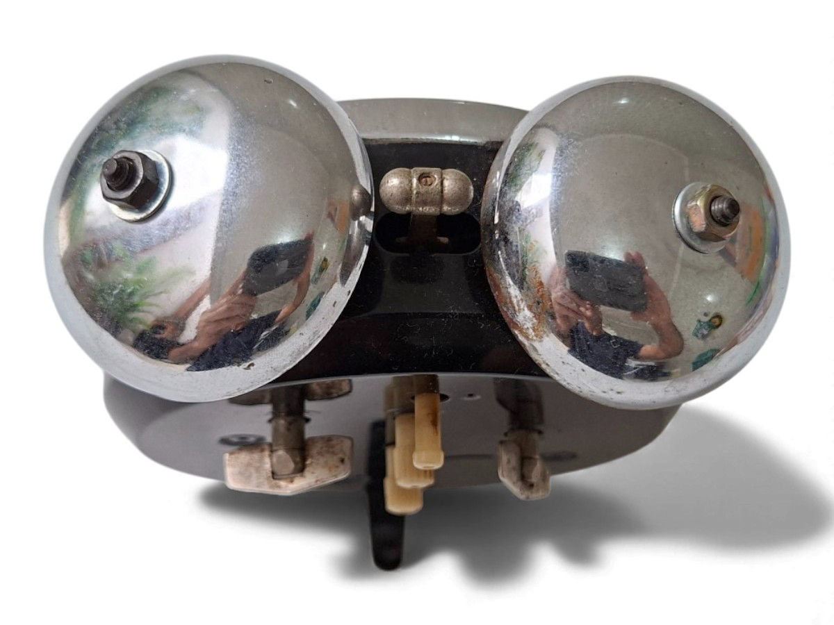 Relógio Despertador Westclox Preto Analogico - Imagem 3