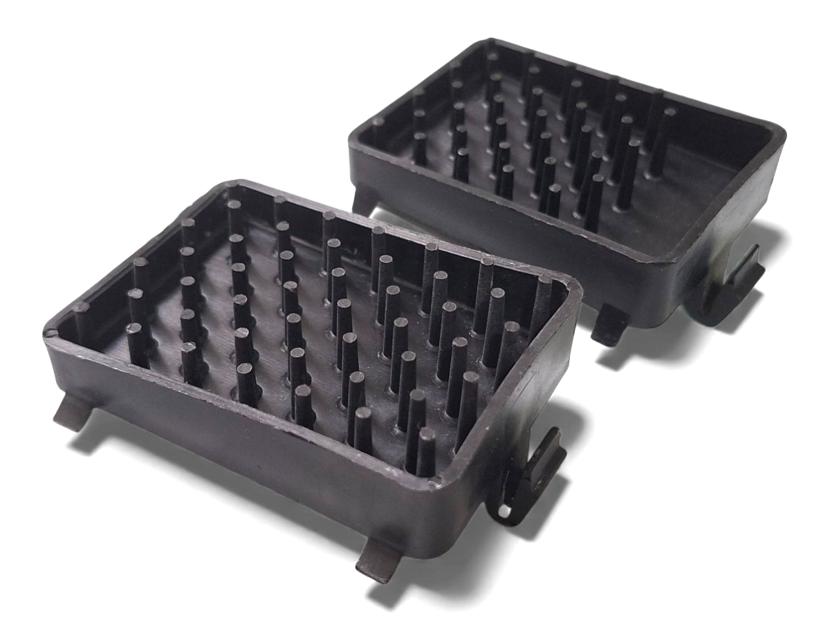 Par Batente Para-choque Traseiro Fiat Tipo 93/97 7631306 - Imagem 3