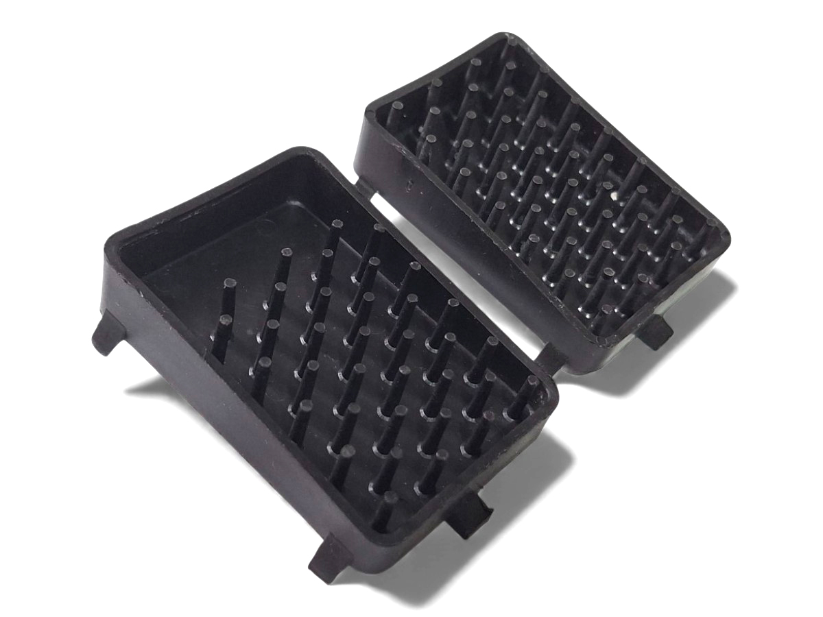 Par Batente Para-choque Traseiro Fiat Tipo 93/97 7631306 - Imagem 4