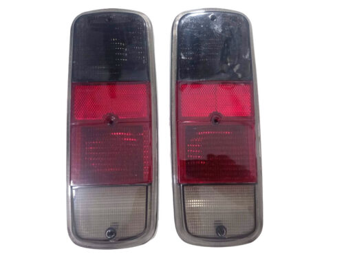Par Lente Lanterna Traseira Fumê Kombi