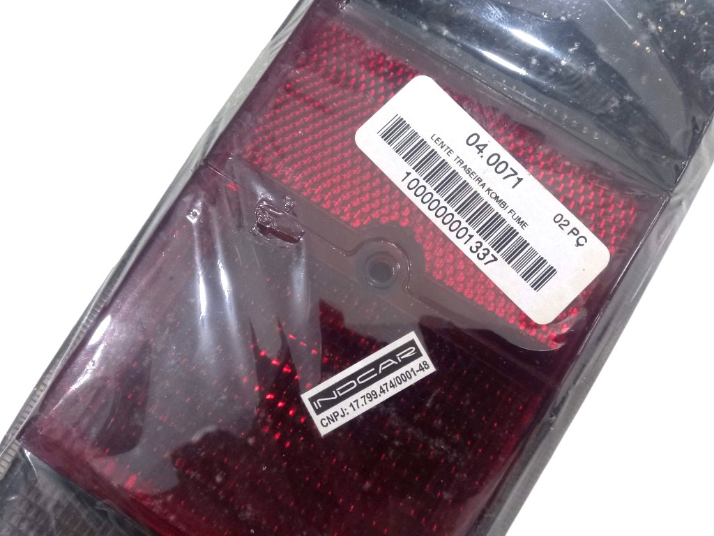 Par Lente Lanterna Traseira Fumê Kombi - Imagem 4