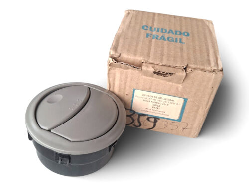 Difusor Ar Lateral Uno Fiorino 10/14 Cinza Zrplast Zr743