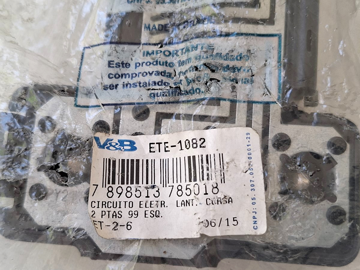 Circuito Soquete Lanterna T/le Corsa 2p 99 V&b Ete1082 - Imagem 5