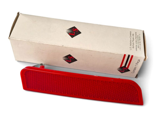 Refletor Para-choque Tras Duster 12/19 Ls477-le Vermelho