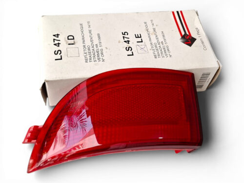 Refletor Para-choque Tras Strada Adventure 14/15 Ls475-le Vermelho