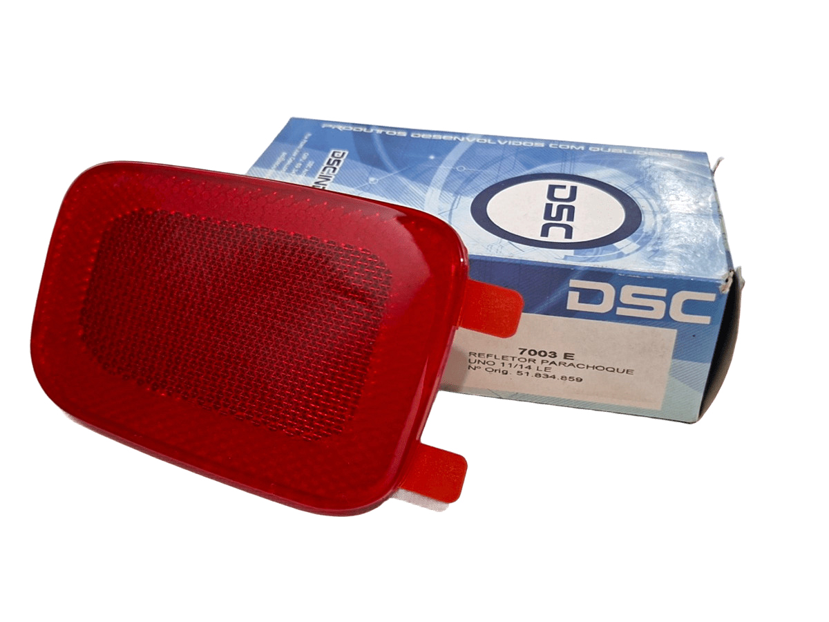 Refletor Para-choque T/le Uno 11/14 Dsc 7003 E