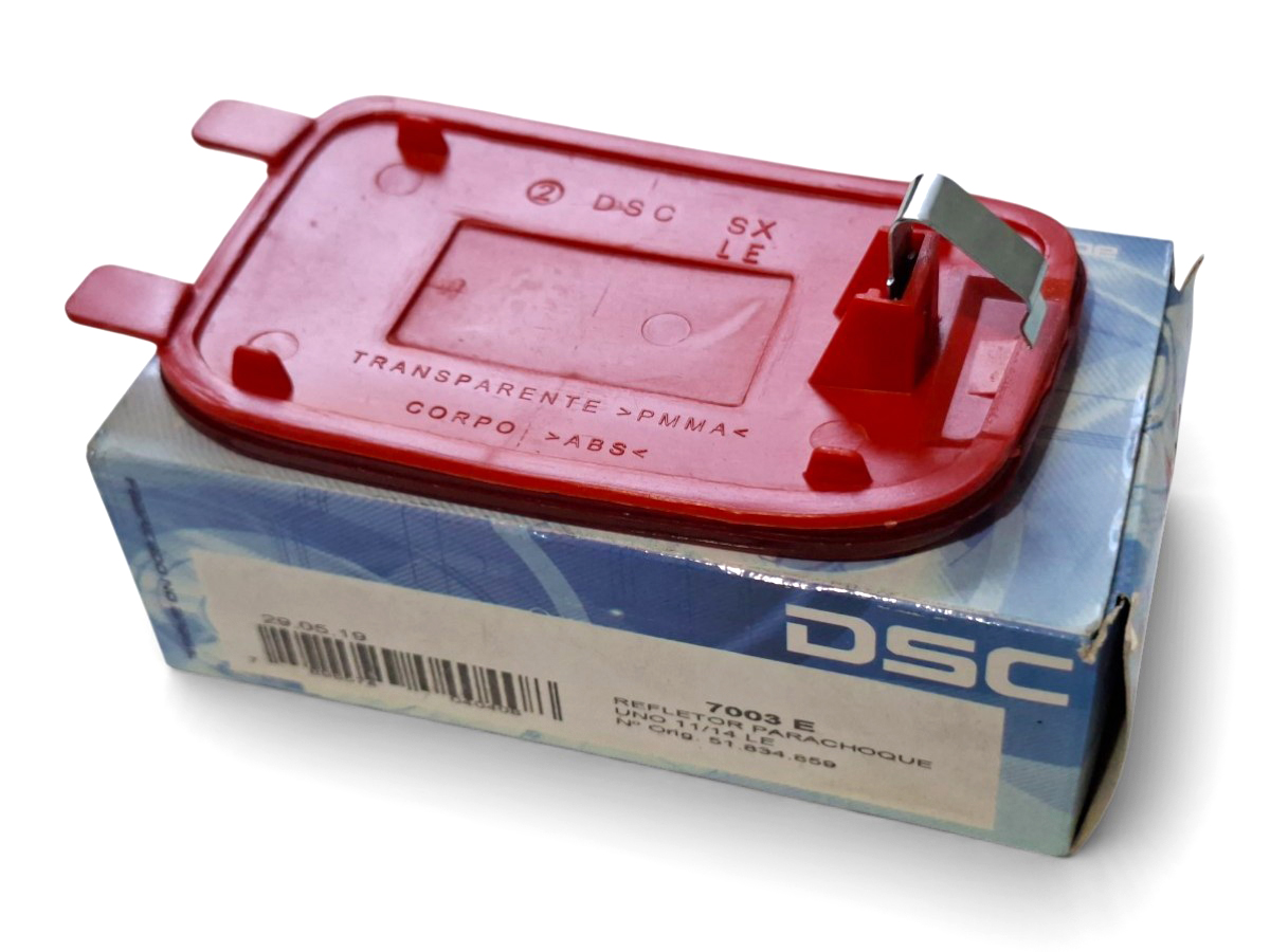 Refletor Para-choque T/le Uno 11/14 Dsc 7003 E - Imagem 2