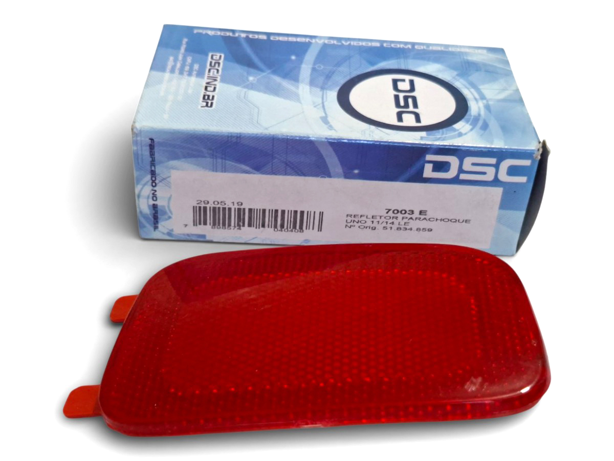 Refletor Para-choque T/le Uno 11/14 Dsc 7003 E - Imagem 5