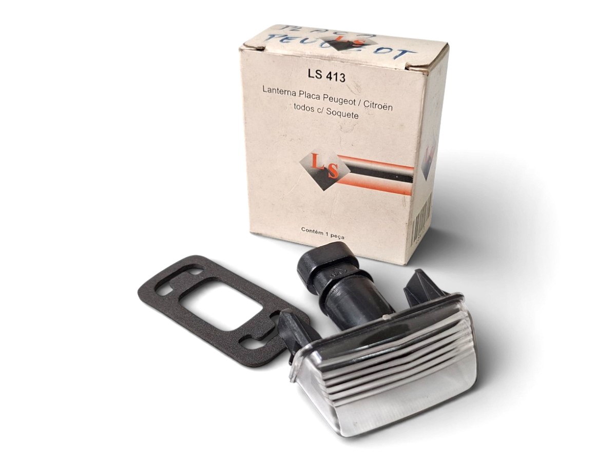 Lanterna Placa Peugeot 206 C3 Ls413