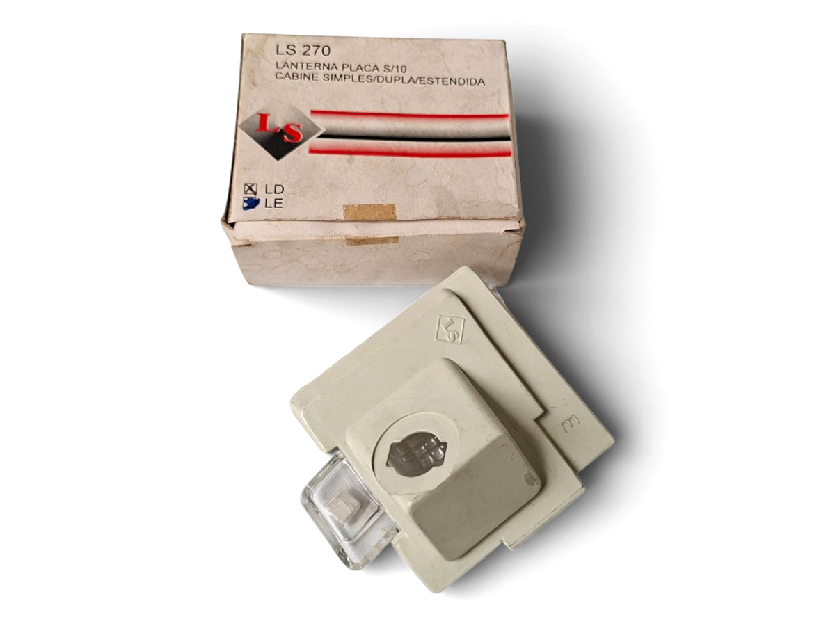 Lanterna Placa S10 95/00 LS270 S/ Soquete - Imagem 2