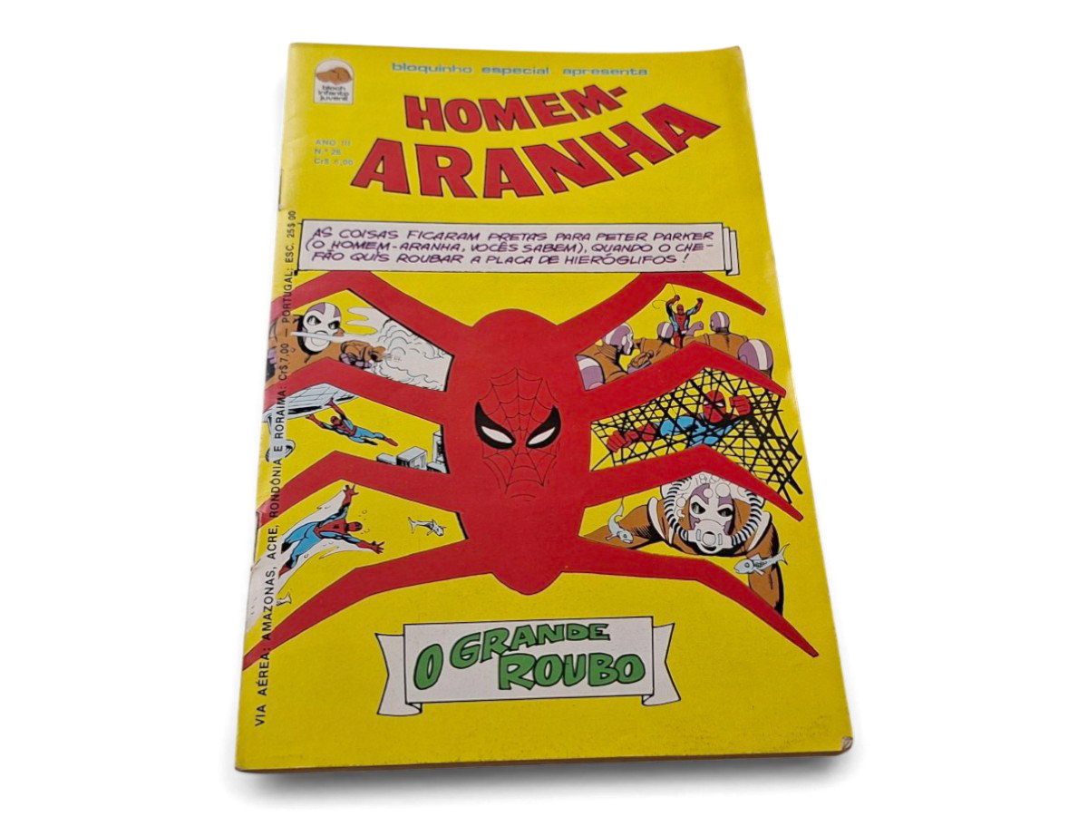 Hq Gibi Homem Aranha No 26 1977 Bloch