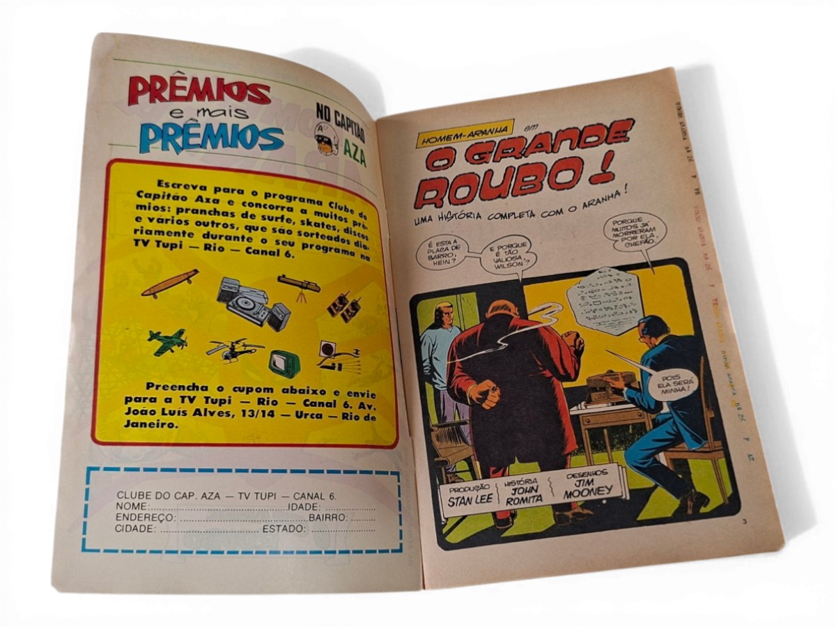 Hq Gibi Homem Aranha No 26 1977 Bloch - Imagem 5