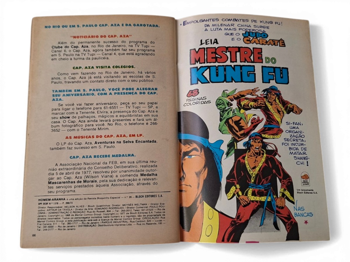 Hq Gibi Homem Aranha No 26 1977 Bloch - Imagem 6