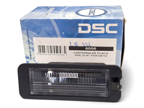 Lanterna Placa Gol G4 Fox Dsc 6006 Sem Soquete