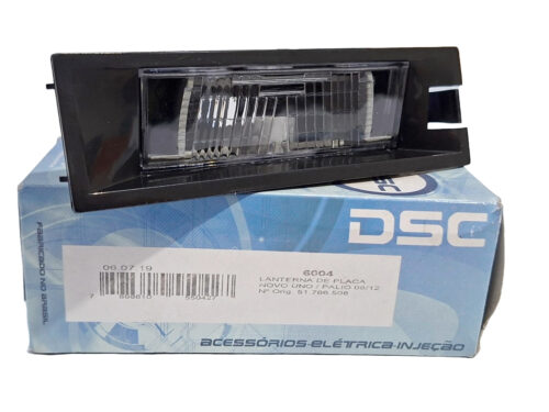 Lanterna Placa Uno Palio Dsc 6004 S/ Soquete