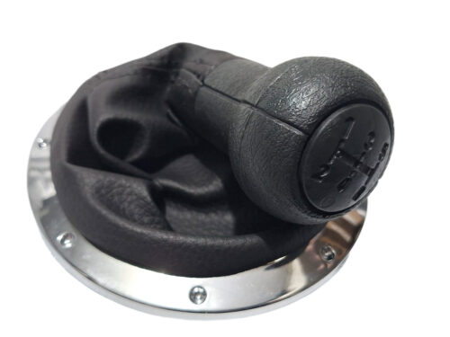 Coifa Câmbio E Bola Gol G3 Napa Preta Aro Cromado Gc4008