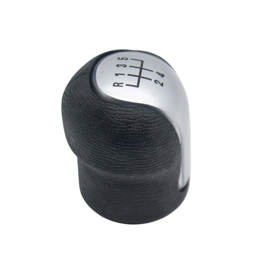 Manopla Bola Da Alavanca Cambio Corsa Classic Celta 400520 Preto E Prata - Imagem 2