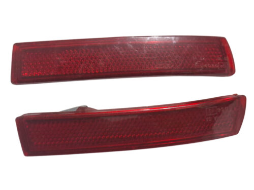 Par Refletor Para-choque Palio Bravo 51701564 / 51701565 Vermelho