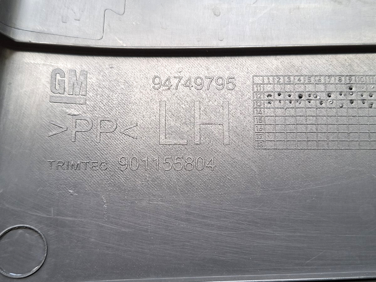 Acabamento Moldura Coluna Le S10 12/20 94749795 - Imagem 5